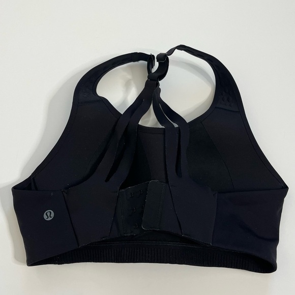 Lululemon Like New Air Support Sports Bra Black 34C - Picture 2 of 6